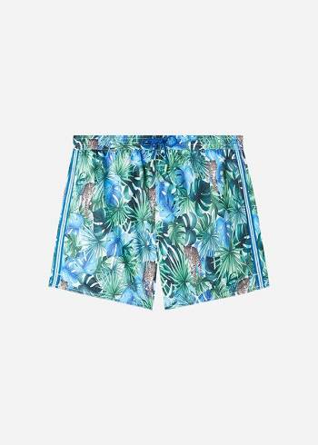 Calzedonia Patterned Ibiza Zwembroek Heren Gekleurd | BE2929SO